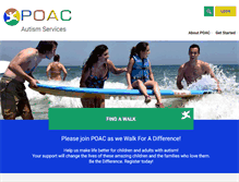 Tablet Screenshot of poacwalk.org